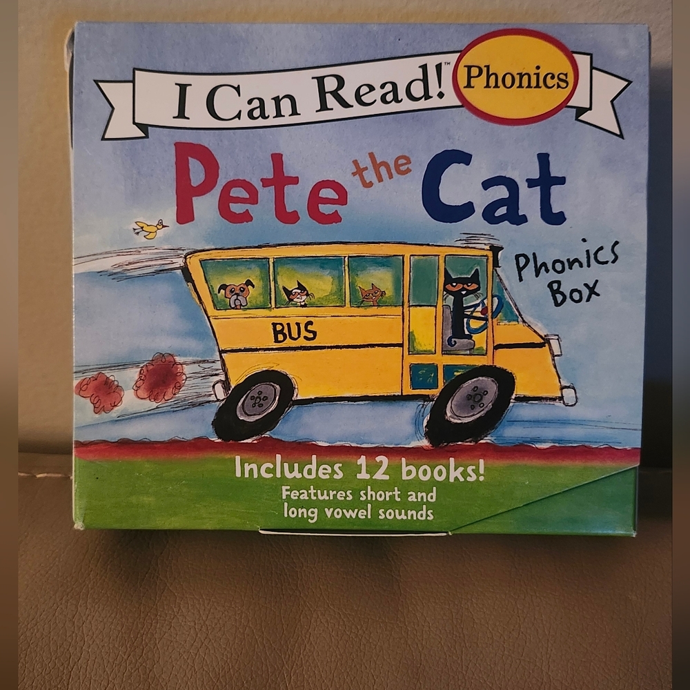 "Pete the Cat" I Can Read Phonics Kids Books Lot 12 Like New Mini Books